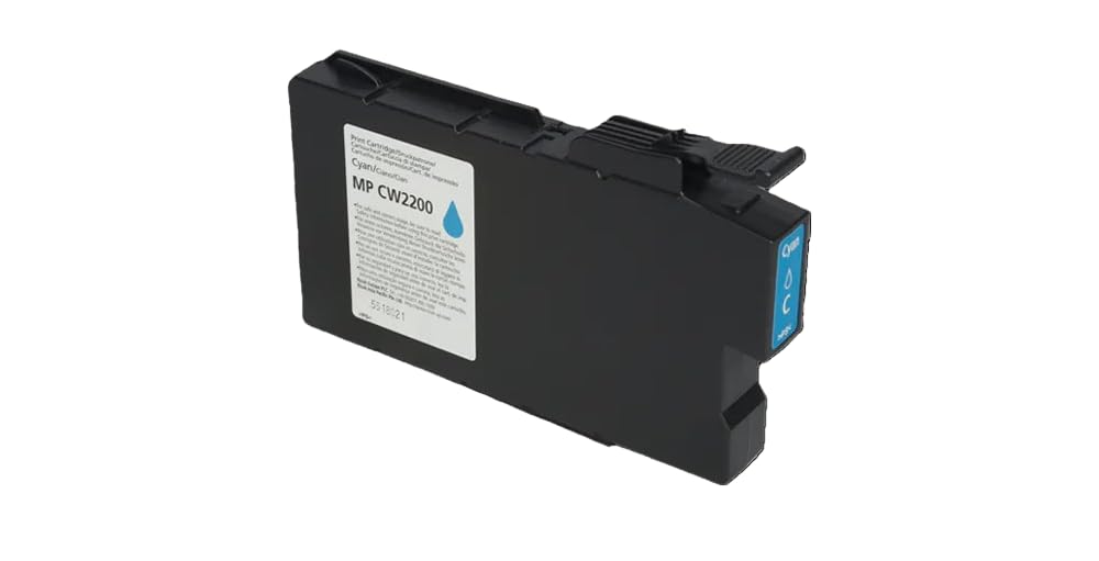 新品未使用RICOH MPカートリッジ CW2200 9個セット Amazon.com: Ricoh Brand CW2200 Cyan Ink : Office Products